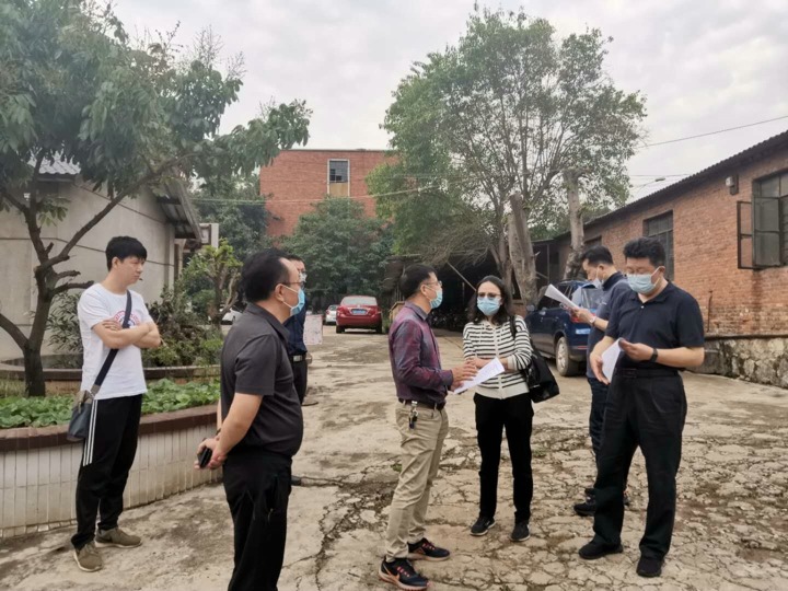 省属国有企业专职表部董事夏蜀、寸延峰、伍显清一行到解化化工分公司调研