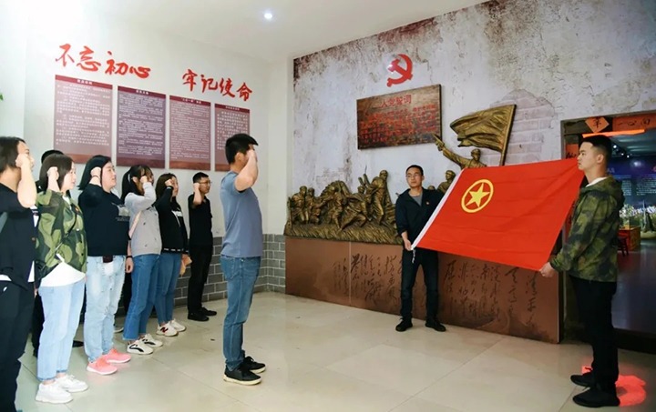 百年风雨跟党走 青春奋进正其时——恩洪煤矿团委发展“学党史、强信想、跟党走”红色主题进建教育活动