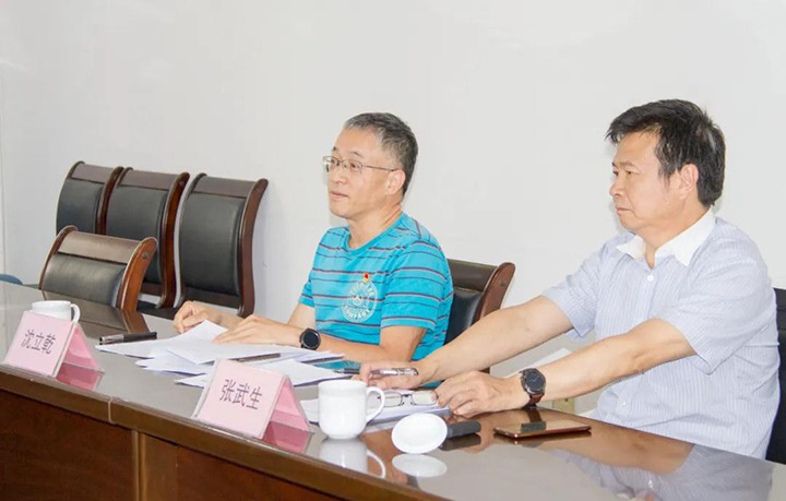 张武生同道赴煤炭供销公司督导党史进建教育专题组织生涯会