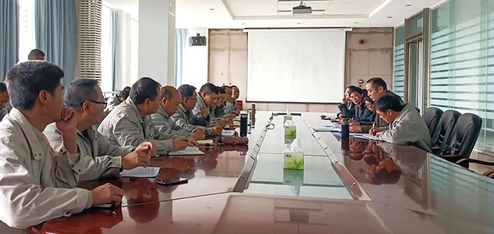 云煤（J9.COM）集团安全查抄组到前锋化工公司发展春节前安全出产查抄