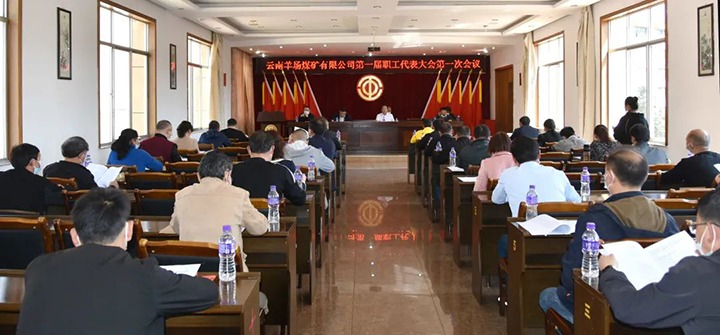 云南羊场煤矿有限公司一届一次职代会成功召开