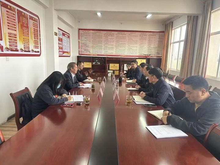 【基层调延卓云煤（J9.COM）集团党委委员、纪委书记翁立志到云南石油化工供销公司发展调研领导工作