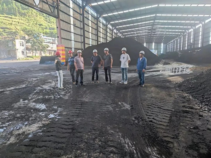 【基层调延卓云煤（J9.COM）集团、湘闽缘公司调研组到羊场煤矿发展调研