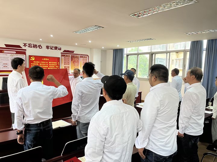 云南省石油化工锅炉压力容器检测中心站发展庆祝“七一”主题党日活动