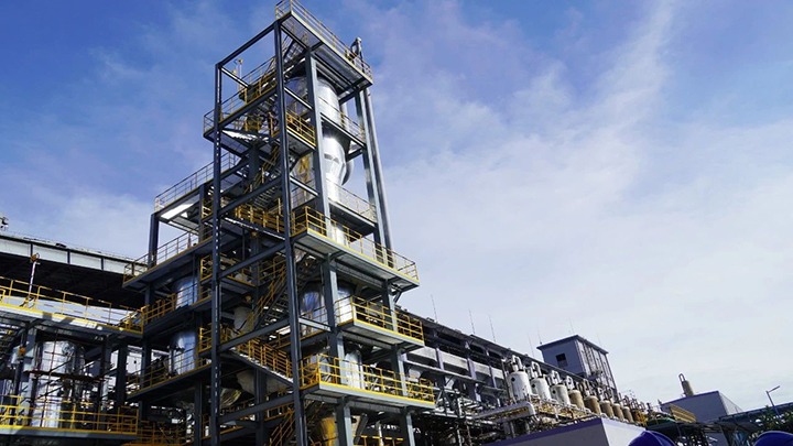 解化分公司煤气扮装置新增废锅项目一次开车成功