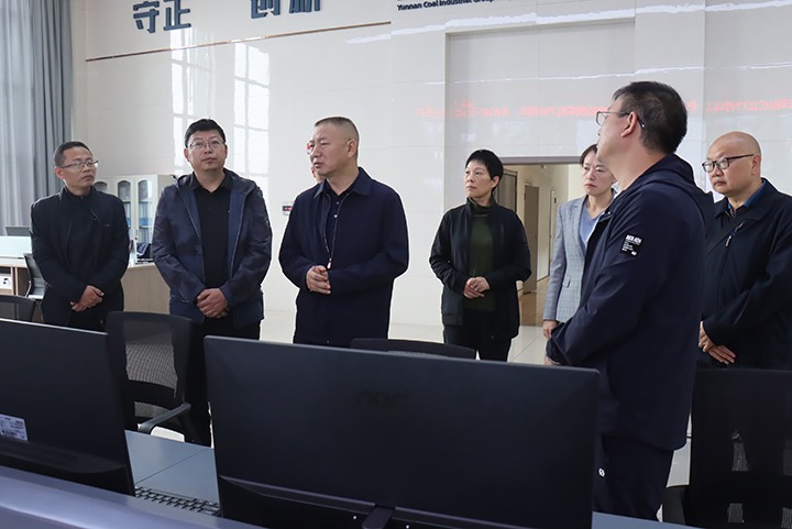 罗平县县长国庆期间深刻金城煤矿查抄安全出产工作