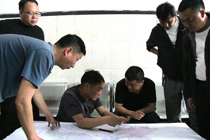 金发煤业发展矿井水害应急演练